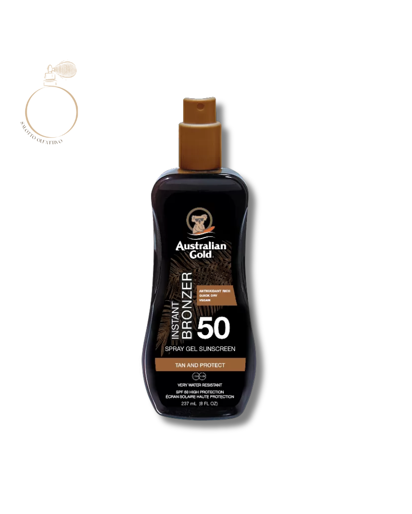 SPF 50 Spray Gel with Bronzer