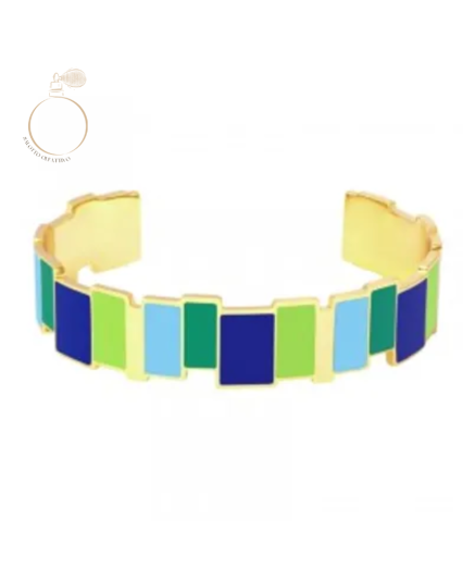 Bracciale Jonc Inès Multicolor - Verde Flash