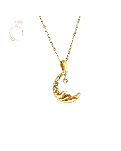 Collana Crescent Moon